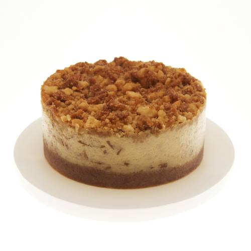 Baked Apple Crumble Cheesecake