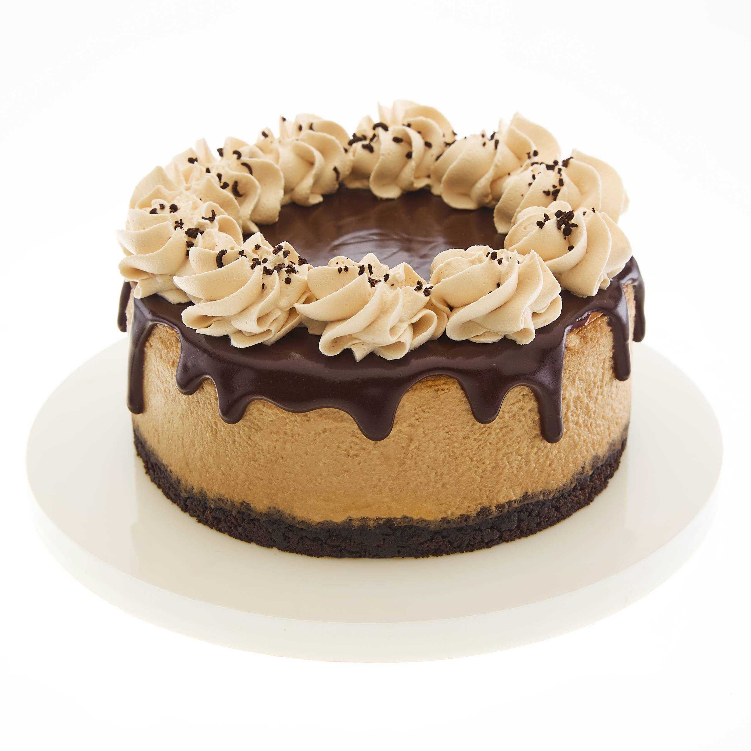 Baked Coffee Chocolate Cheesecake Baked Coffee Cheesecake