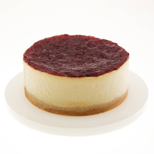 Baked Raspberry Cheesecake