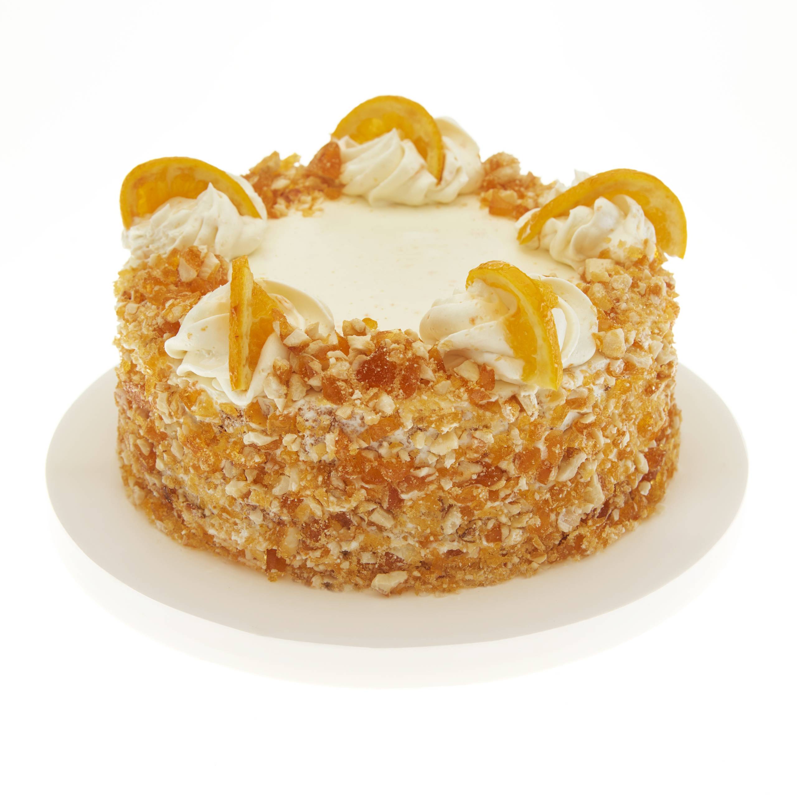 Orange Nougat Cream Cake Orange Nougat Cream Cake